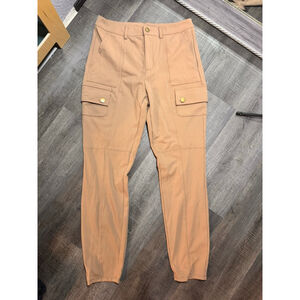 Halara DayStretch High Waisted Cargo Pants - Khaki Tan Beige - Size M NWT